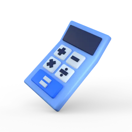 Calculator  3D Illustration