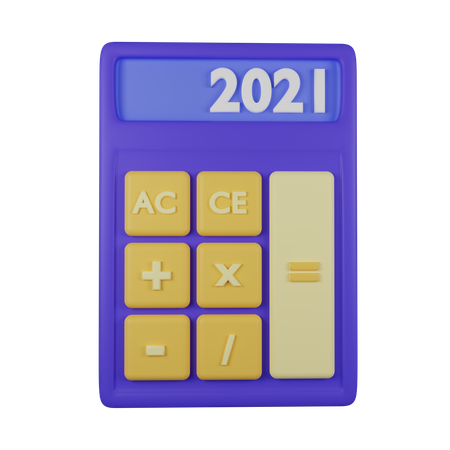 Calculator  3D Illustration