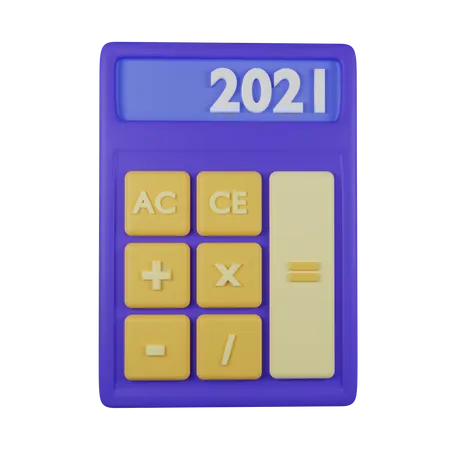 Calculator  3D Illustration