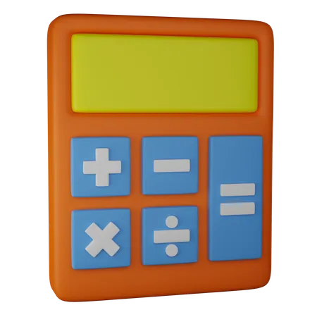 Calculator  3D Illustration