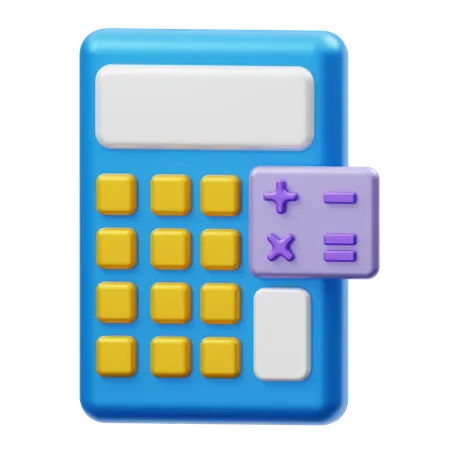 Calculator  3D Illustration