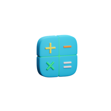 Calculator  3D Illustration