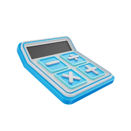 Calculator  3D Illustration