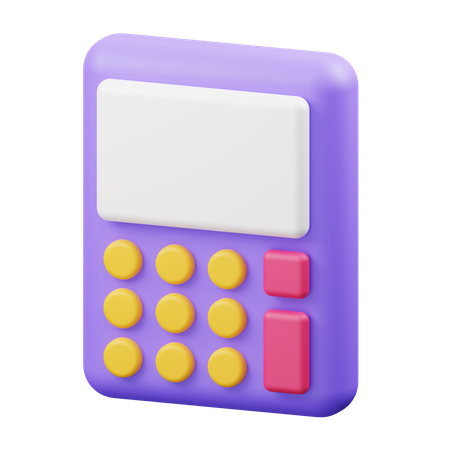 Calculator  3D Illustration