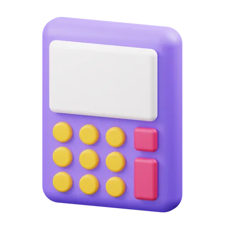 Calculator  3D Illustration