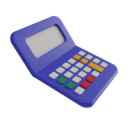 Calculator  3D Illustration