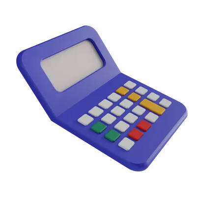 Calculator  3D Illustration