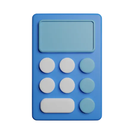 Calculator  3D Illustration