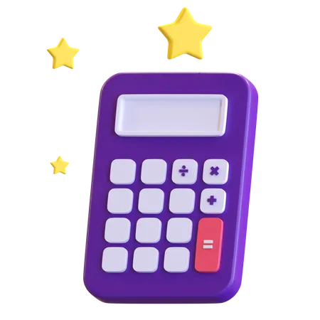 Calculator  3D Illustration