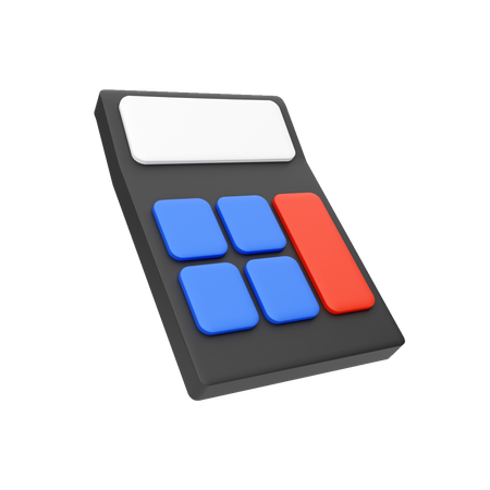 Calculator  3D Illustration