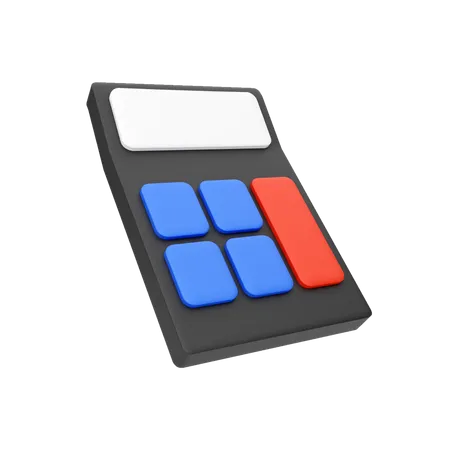 Calculator  3D Illustration