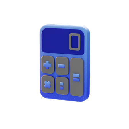 Calculator  3D Illustration