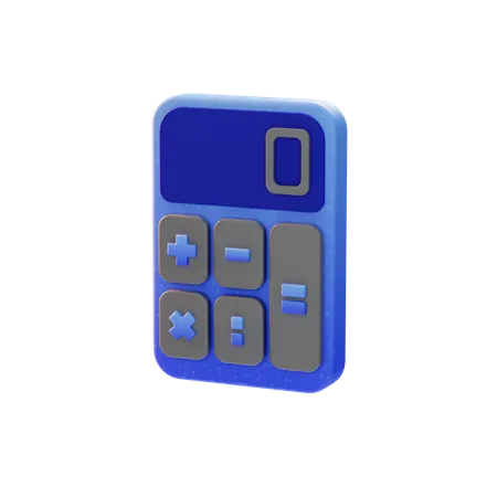 Calculator  3D Illustration