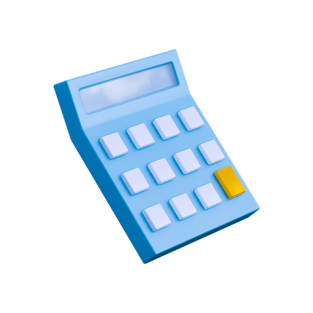 Calculator  3D Illustration