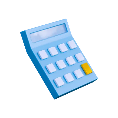 Calculator  3D Illustration