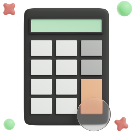 Calculator  3D Illustration