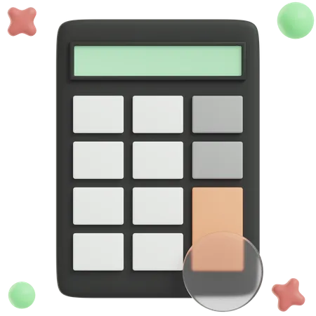 Calculator  3D Illustration