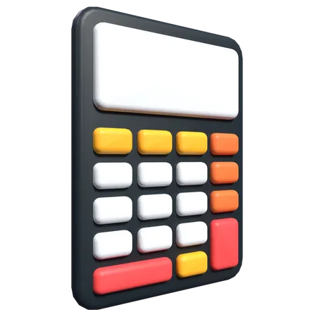 Calculator  3D Illustration