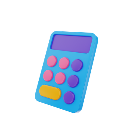 Calculator  3D Illustration