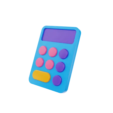 Calculator  3D Illustration