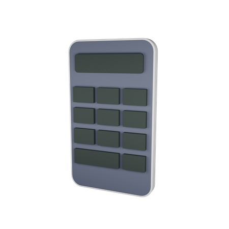 Calculator  3D Illustration