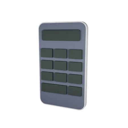 Calculator  3D Illustration