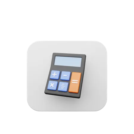 Calculator  3D Illustration