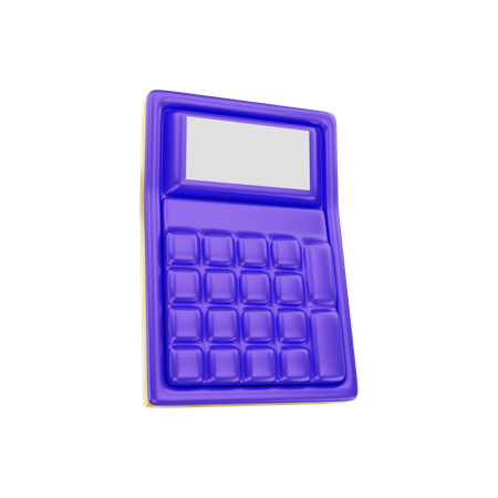 Calculator  3D Illustration