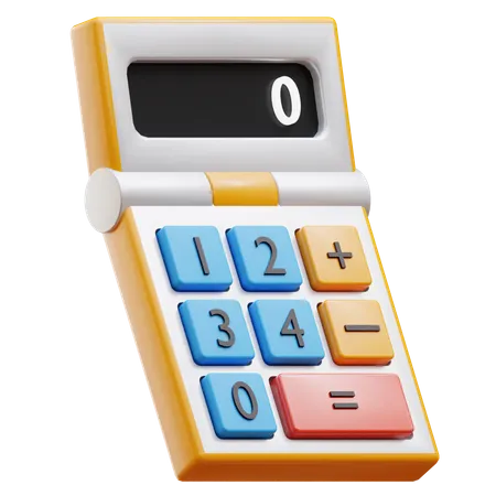 Calculator  3D Illustration