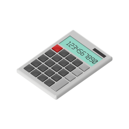 Calculator  3D Illustration