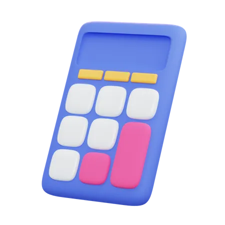 Calculator  3D Illustration