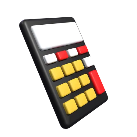 Calculator  3D Illustration