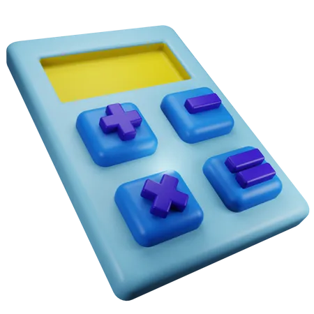 Calculator  3D Illustration