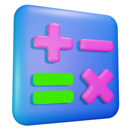 Calculator  3D Illustration