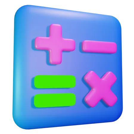 Calculator  3D Illustration