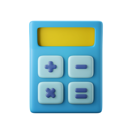 Calculator  3D Illustration