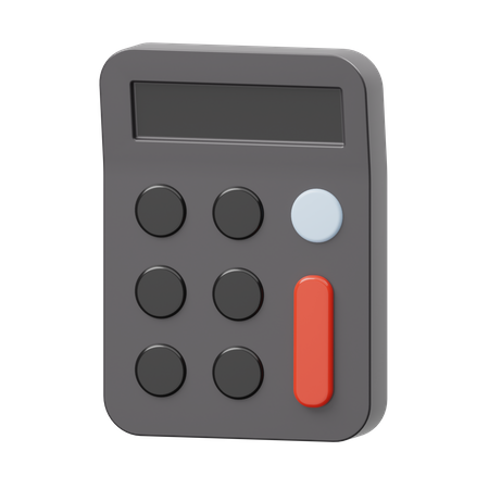 Calculator  3D Illustration