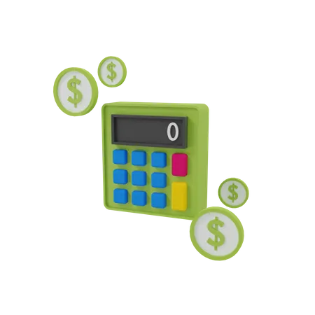 Calculator 3 D Digital Illustration For Your Project Exclusive On Iconscout 3D Illustration