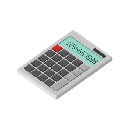 Calculator  3D Illustration