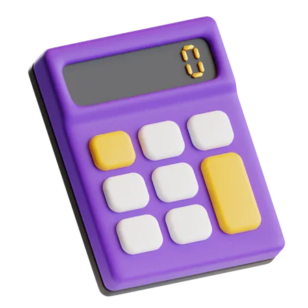 3 D Calculator Icon 3D Icon