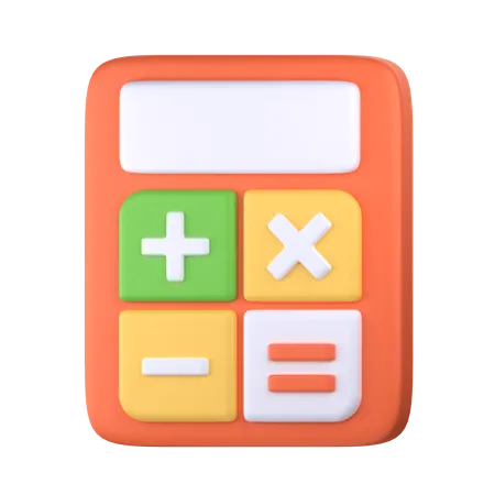 Calculator 3 D Icon Perfect For E Commerce Element 3D Icon