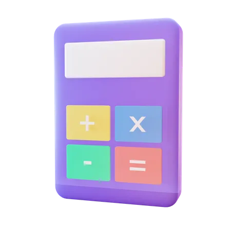 Calculator  3D Icon