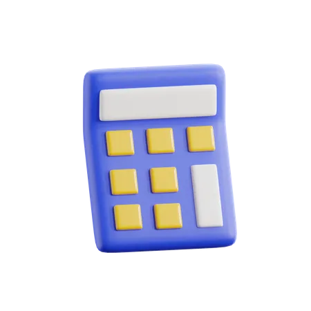 Calculator  3D Icon