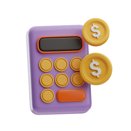 Calculator  3D Icon