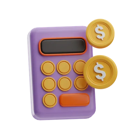 Calculator  3D Icon