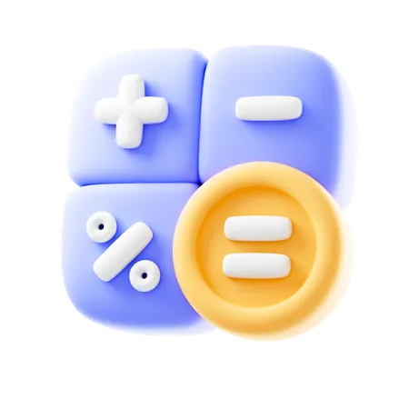Counting The Budget Cash Savings Taxes 3D Icon