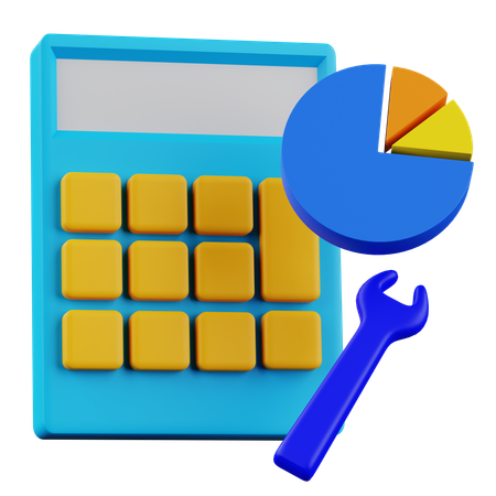 Calculator Bussines  3D Icon