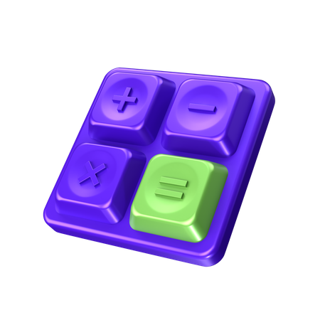 Calculator02  3D Icon