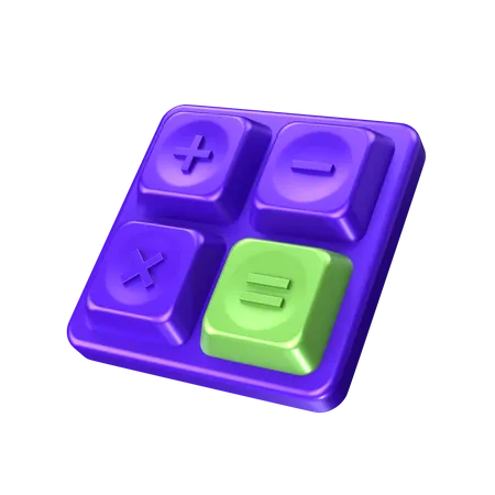 Calculator02  3D Icon