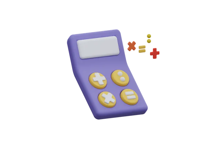 Calculators 3D Icon